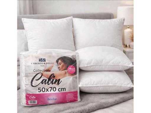Set aus 100 Memory-Foam-Kissen 50 mal 70 cm neu im Blisterpack