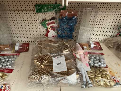 Weihnachtsdekoration für Partys.