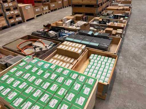 Machinery parts, industrial and electrical components due to warehouse clearance