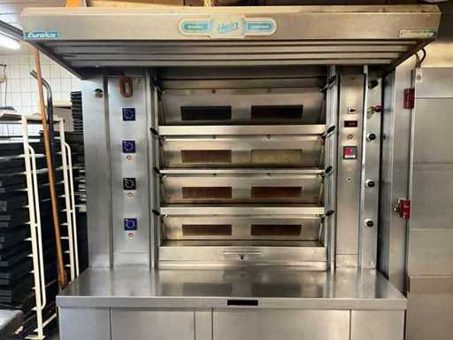 Hein Complete Bakery Oven, 4 poziomy – wózek ze stali nierdzewnej – 150+ akcesoriów
