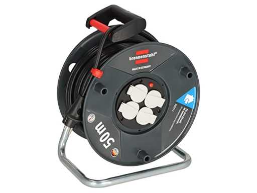 Brennenstuhl Garant V2 cable reel, cable drum (50 m cable)