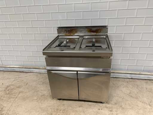 GGM-Gastro -RVS- Dubbele-Friteuse
