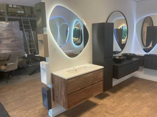 Gliss Design Eleganz Zeus Badmeubelset 100cm