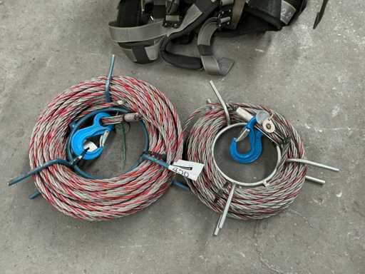 Steel cable for hoist (2x)