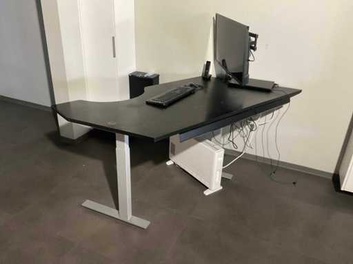 Sitz-Steh-Schreibtisch 150x85 cm