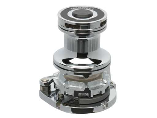 Used Maxwell VW1500 Stainless Steel Windlas Deck Unit with Capstan