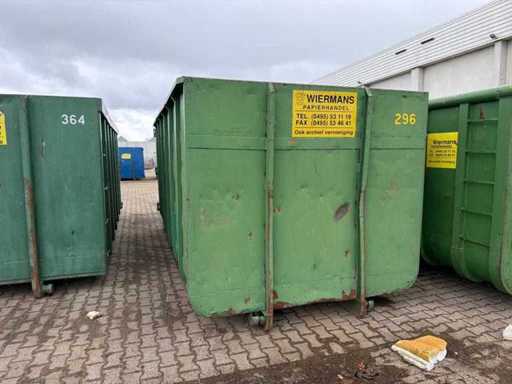 Kabel Afzet/afvalcontainer