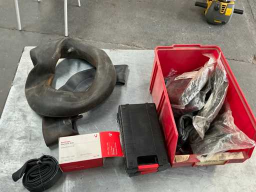 batch of various inner tubes