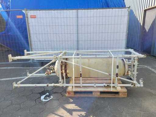 Glass process column