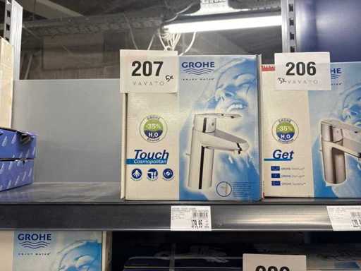 Grohe Touch Cosmopolitan Wastafelkraan (5x)