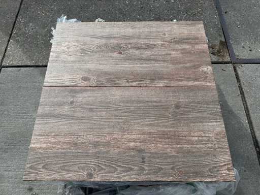 Dalles en béton pour le jardin (environ 22,4 m²)