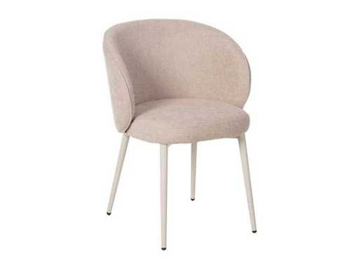 fonQ - Chenno Dining Chair - Beż - Dining Chair (4x)