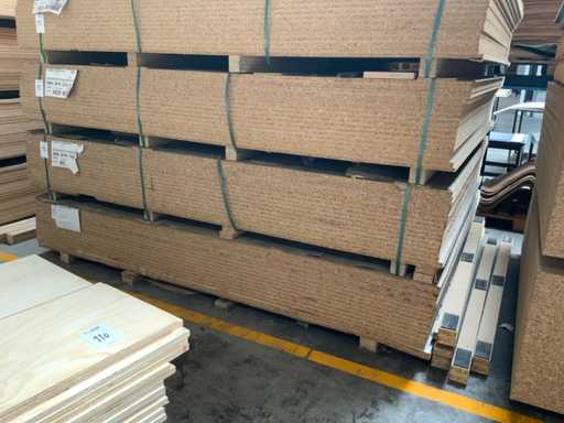 Unilin chipboard white plasticized (16x)