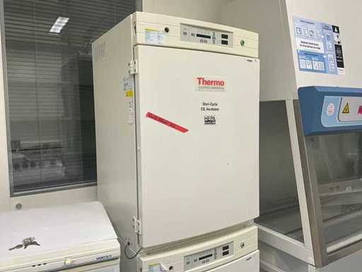 THERMO ELECTRON CORPORATION STERI CYCLE 371 CO2 Laboratoriumincubators met Buiten Dienst Gesteld Stroombord