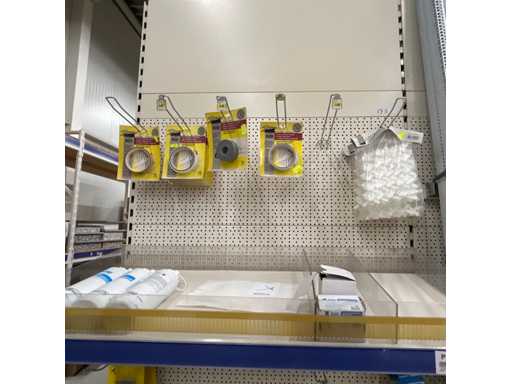 Batch of finishing materials