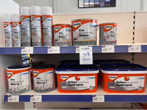 Alabastine-Grundierungsprodukte (20x)