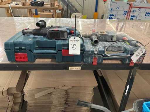 Bosch GBH 2-23 & GBH 2600 Bohrmaschine (2x)