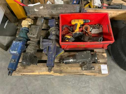 Kettingtakel en onderdelen