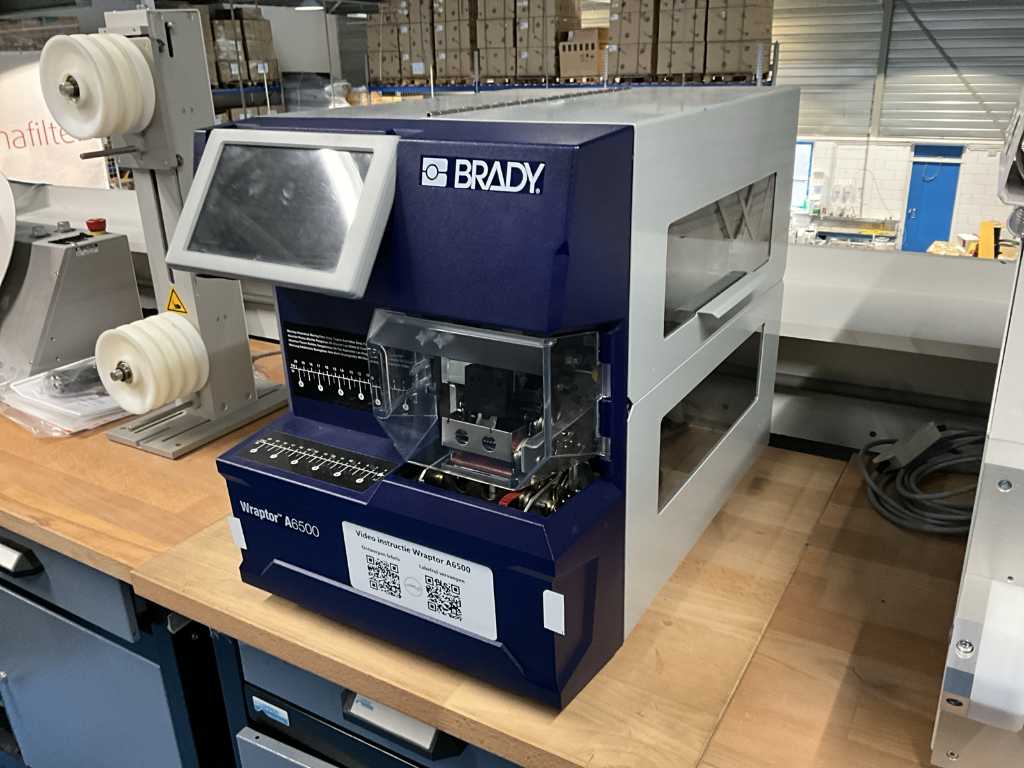 Applicateur d’imprimante Brady Wraptor A6500