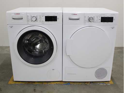 Bosch Series|8 VarioPerfect Washing Machine & Bosch Series|8 SelfCleaning Condenser Dryer