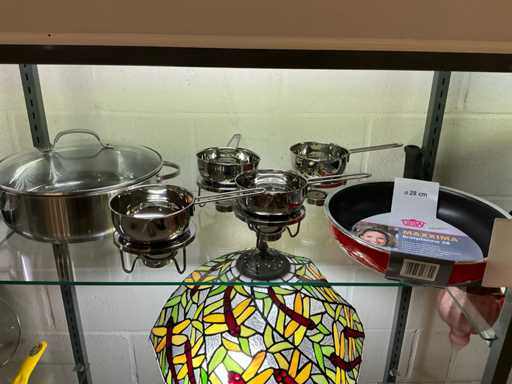 Gsw Kookpotten en braadpannen (6x)