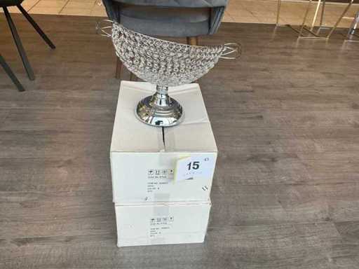 Decoratieve schaal (2x)