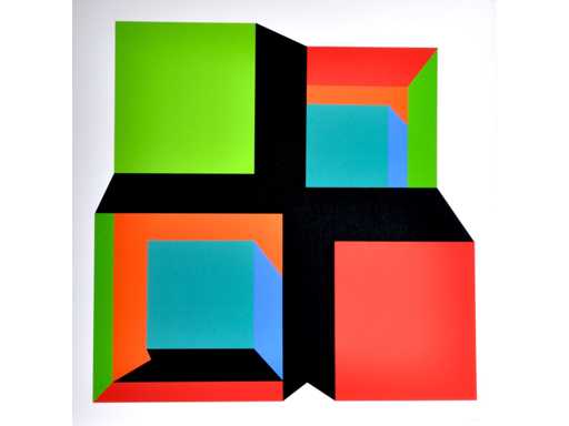 Guy Vandenbranden - Exodus - sérigraphie