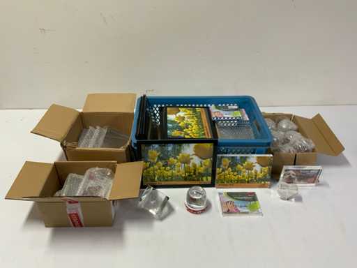 Serie di varie cornici fotografiche