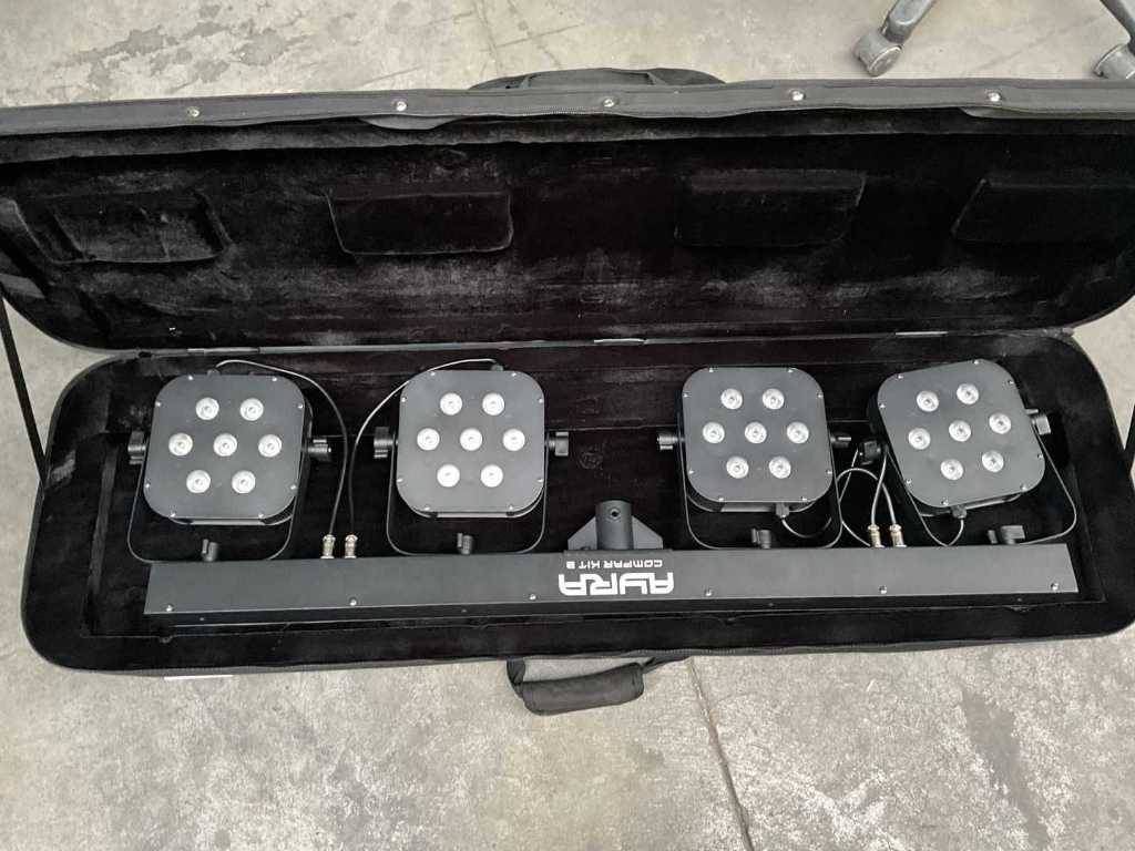 Ayra Compar kit 2 LED-bar met statief