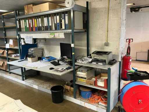 Werkstation met inhoud