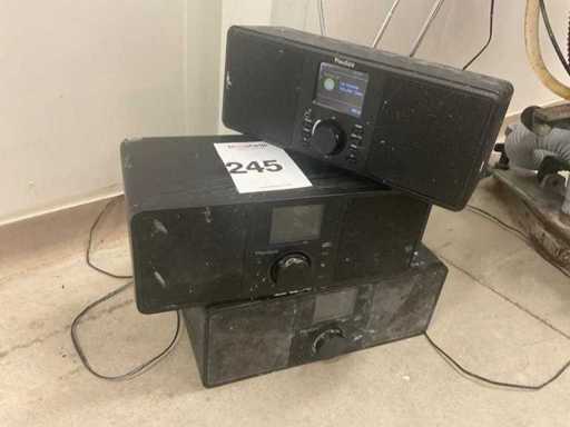 Audizio Rome wifi radio, Monza Radio DAB (3x)