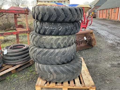 Pneumatico su cerchio (5x)