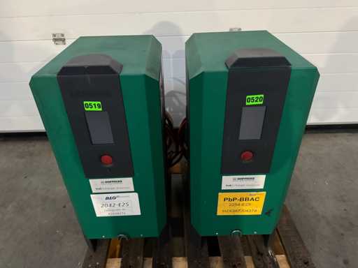 Batería de cargador de carretilla elevadora de alta frecuencia Hoppecke Trak HF 2018