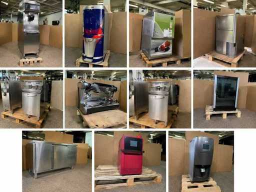 Gastronomy articles, catering machines, etc.