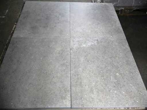 Keramische tuintegels (ca.57.6m²)