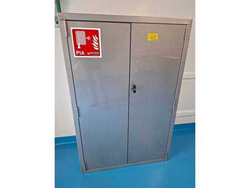 Stainless steel fire cabinet (3x)