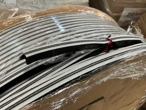 Weer/tochtstrips voor ramen en deuren op 250 meter-rol (36x) - (KP1010)