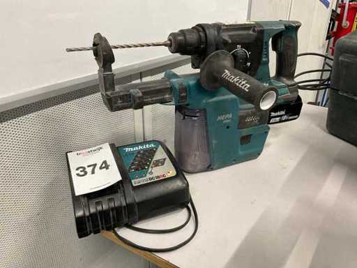Marteau rotatif avec extraction de poussière