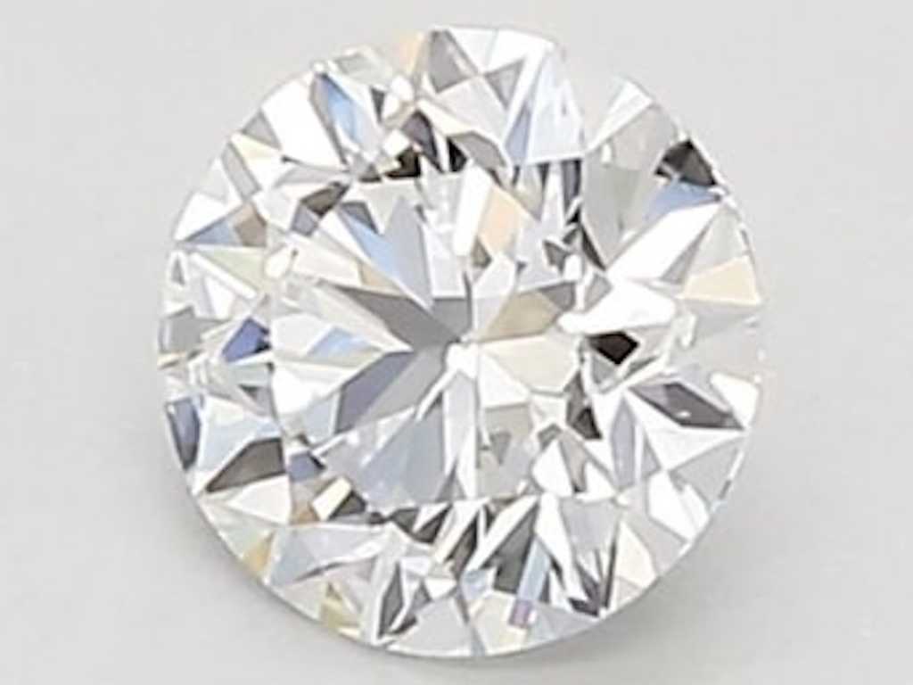 Diamant - 5.03 karaat diamant (gecertificeerd)