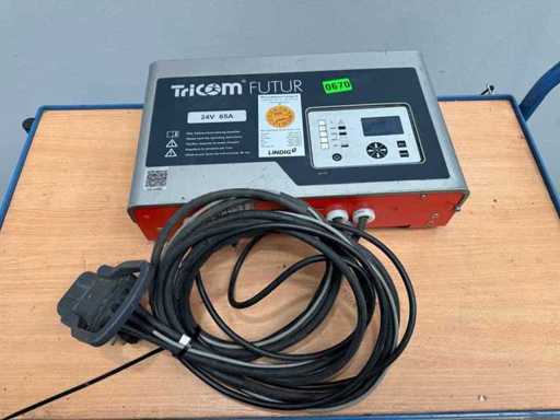 2019 Tricom Futur 24V 65A 325-406Ah Pallettruck Mierenstapelaar Vorkheftruck Lader Lader