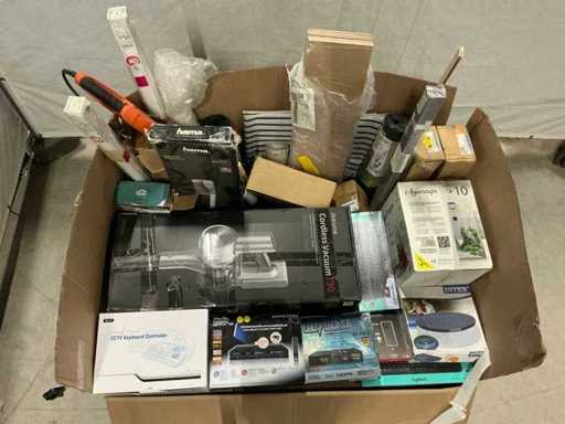 Marchandises de retour de palettes