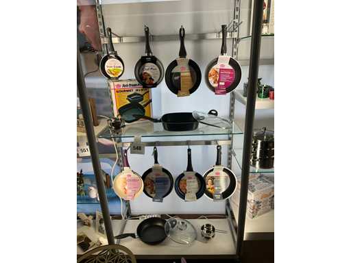 Ssw/Gws Pannen (10x) en 2 sauspotjes met warmer