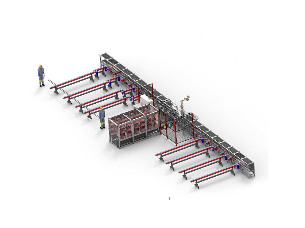 Sozen gerobotiseerde afplakmachine