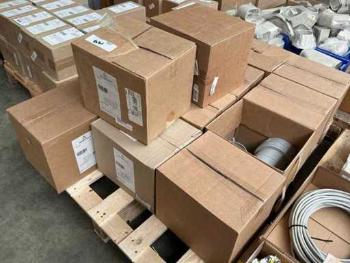 Batch of Burgerhout CLV and PP flue components