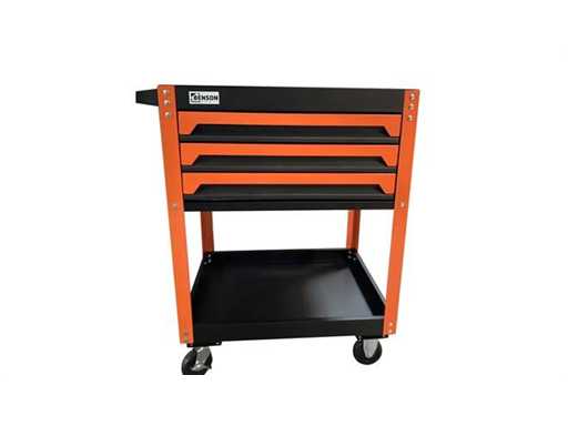 Werkzeugwagen 3 Schubladen gefüllt 73 Stück