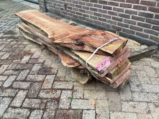 Pear steamed - KD Oven dried 2050 x 550 x 360 mm - Bowl part (7x)