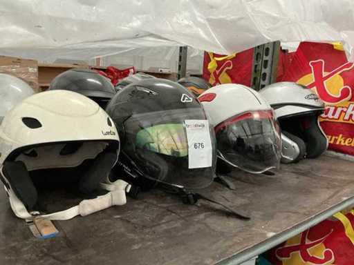 Caschi da moto usati (4x)