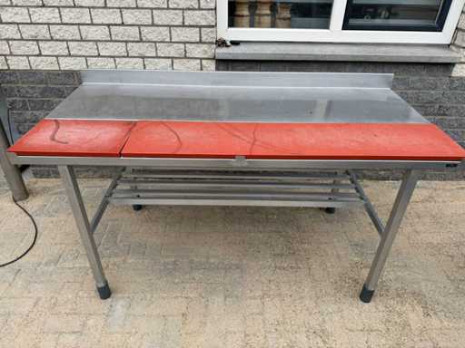 Stainless steel - cutting table