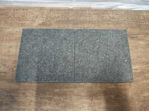 Rako Block Schwarze Matte Fliesen 15x15 cm 29,23 m²