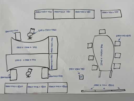   Lots Mobilier de bureau